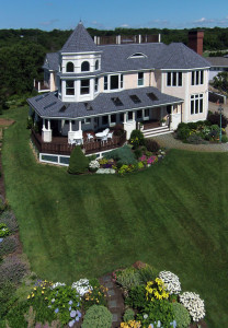 Elevated view of the front of 133 Atlantic Avenue Gloucester, MA