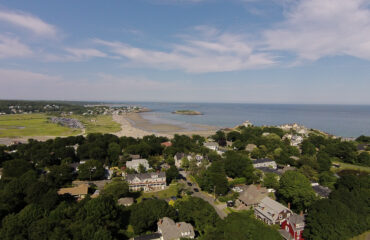 Aerial - Good Harbor Beach Gloucester, Massachusetts