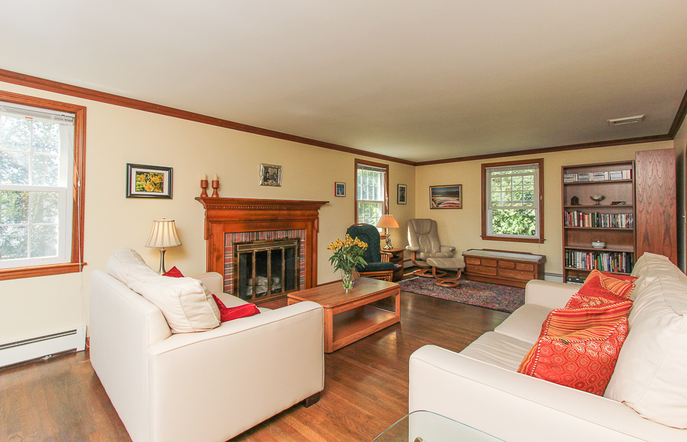 Living room at 6 Jenness Street Beverly Massachusetts
