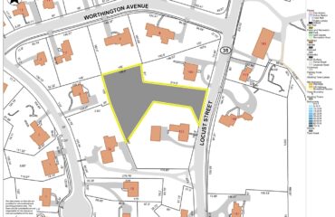 Plot plan of building lot 160 R Locust Street Danvers Massachusetts