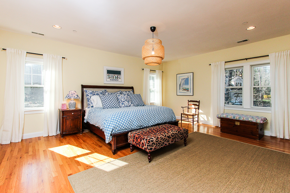 Main bedroom with hardwood floors 41 Beaver Pond Beverly Massachusetts