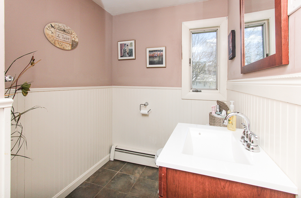 Bathroom with tile floor 3 Reed Road Peabody Massachusetts