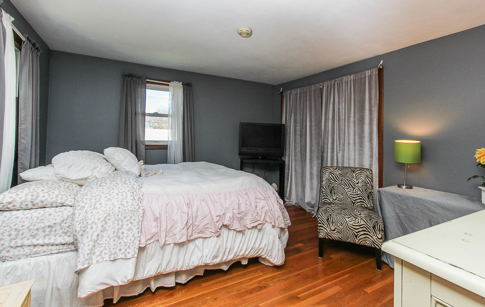 Bedroom with hardwood floors 3 Reed Road Peabody Massachusetts