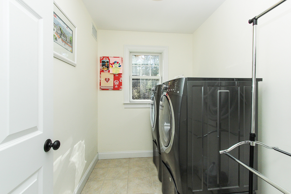 Laundry room with a tiled floor 41 Beaver Pond Beverly Massachusetts