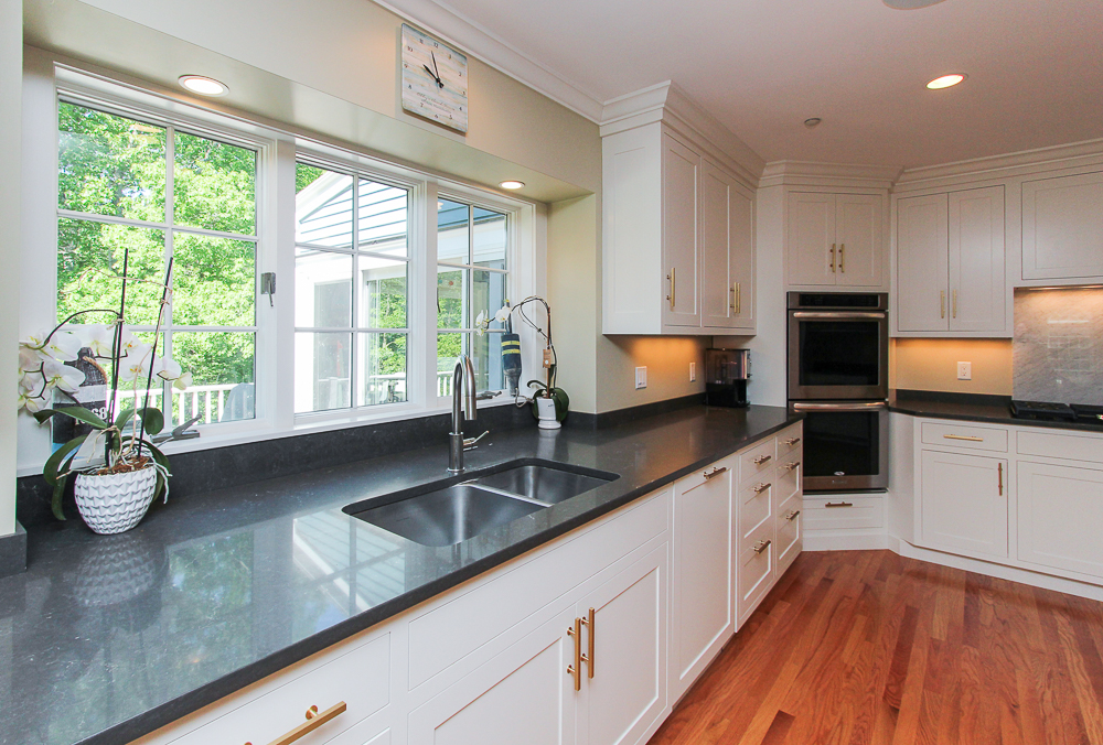 Kitchen counters and double sink 8 Gussett Road Wenham Massachusetts