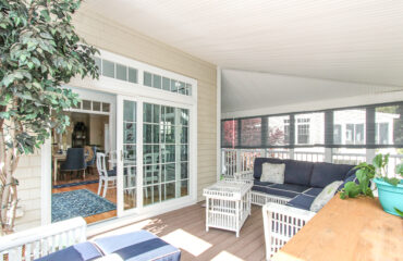 Screened porch 1B Plover Street Gloucester, MA