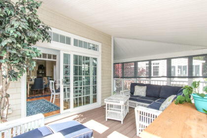 Screened porch 1B Plover Street Gloucester, MA