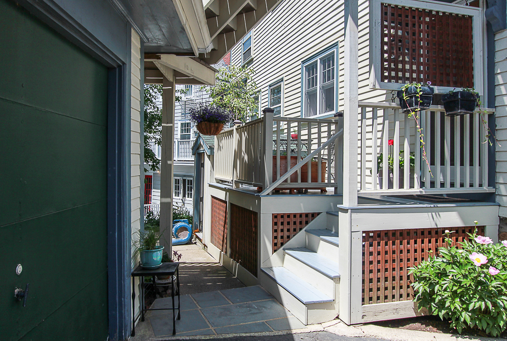 back steps 44 Baker Avenue Beverly MA