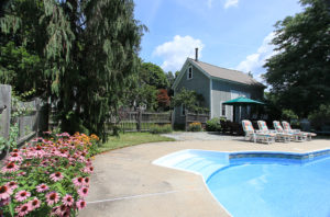 Pool and Barn at 298 High Street Ipswich MA