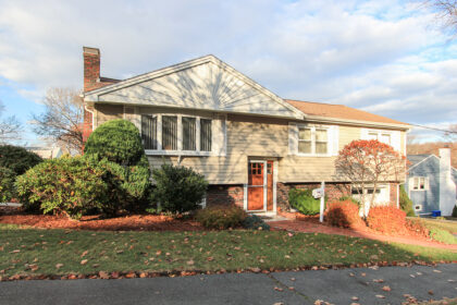 Front of the house in the morning 8 Pond Street Peabody Massachusetts