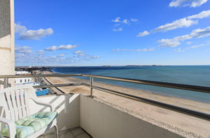 Balcony looking out to the beach and the ocean 510-1002 Revere Beach BLVD Revere Massachusetts