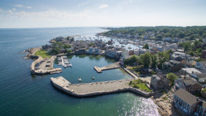 Aerial View of Rockport - 17 Jewett Street Rockport, MA