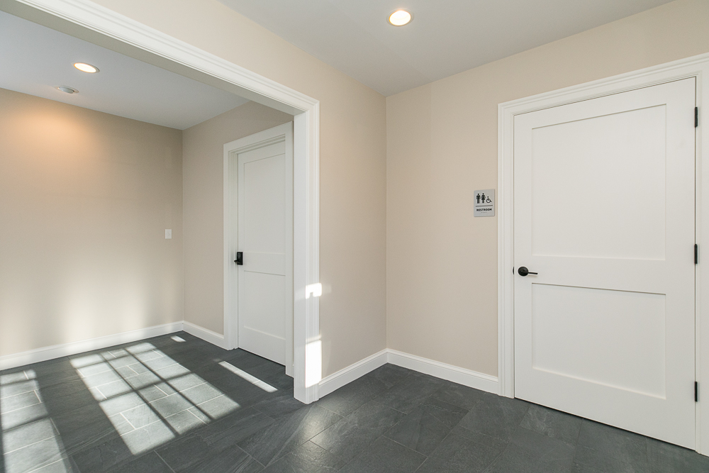 Foyer with tile floors 589 Bay Road Hamilton Massachusetts