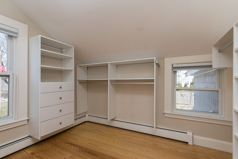 Dressing room with built-ins 17 Stanwood Point Gloucester Massachusetts