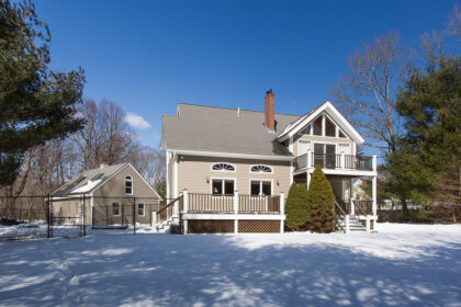 Rear view of 97 Preston Place Beverly, Massachusetts