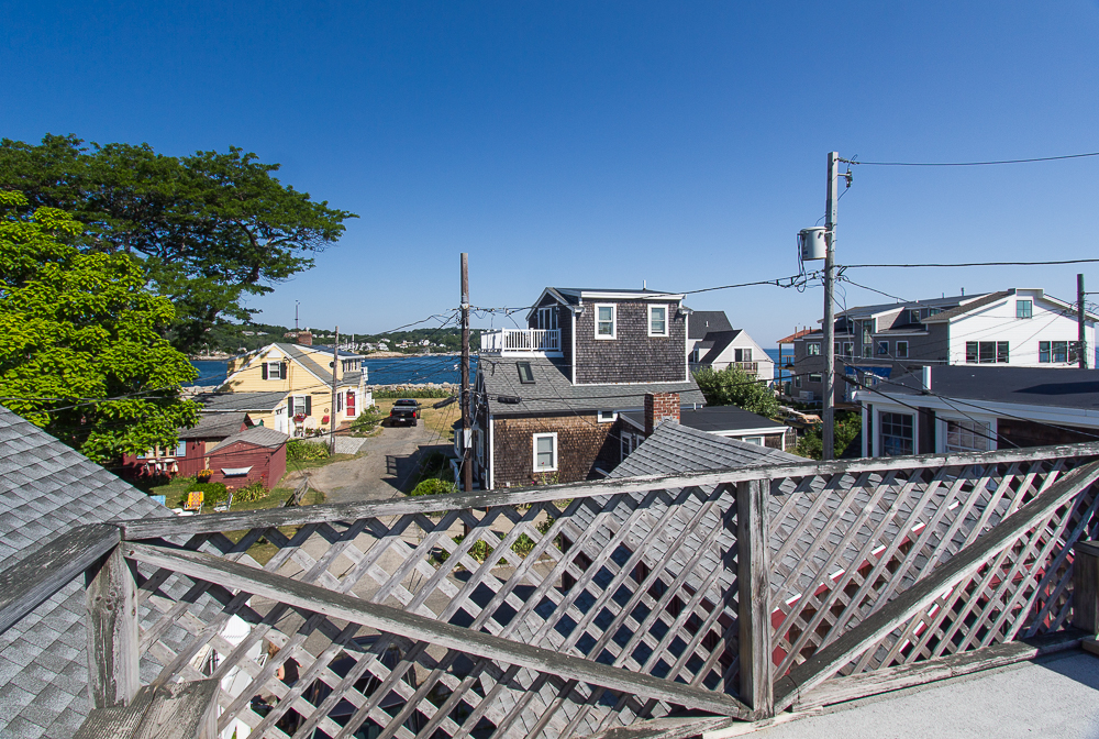 Roof Deck at 14 Middle Road Rockport MA